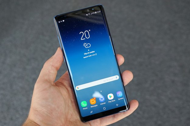 Galaxy Note 8: So viel besser ist das Display im Vergleich zum Galaxy S8