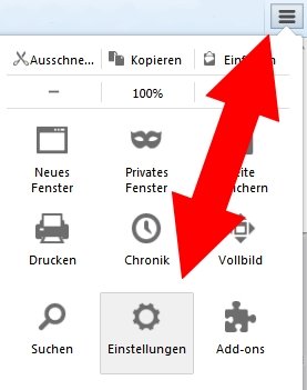 Suchverlauf löschen Mozilla Einstellungen