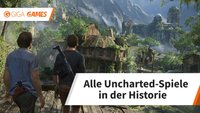 Alle Uncharted-Spiele in der Bilderstrecke: Eine beispiellose Erfolgsgeschichte