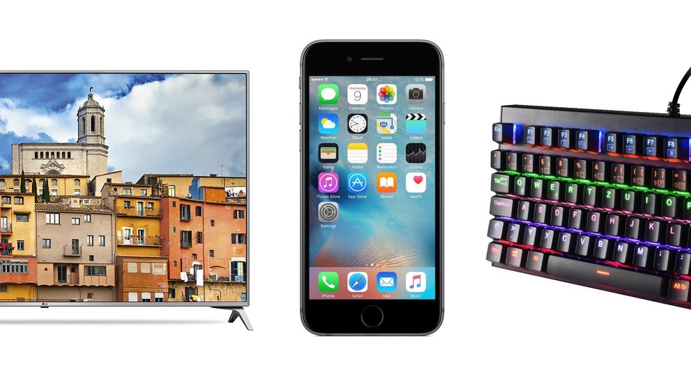 Angebote am Sonntag: USB-C-Flash-Drive, iPhone 6s, LG-TV