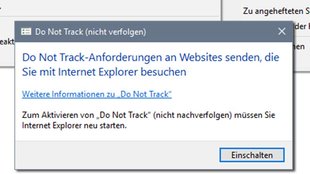 Do Not Track aktivieren – (Chrome, Firefox, Internet Explorer 11 & 10)
