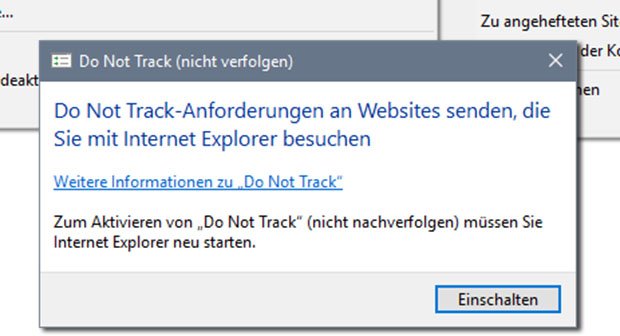 Do Not Track aktivieren – (Chrome, Firefox, Internet Explorer 11 & 10)