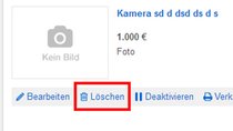 eBay-Kleinanzeige löschen – so geht's