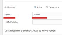 eBay Kleinanzeigen: Namen ändern – so geht's