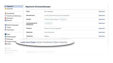 Facebook herunter Lade Freunde Facebook herunter Lade Freunde