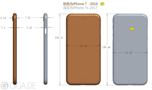 Der überraschende Grund, warum iPhone 7s und 7s Plus dicker werden