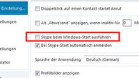 Skype-Autostart deaktivieren – so geht's