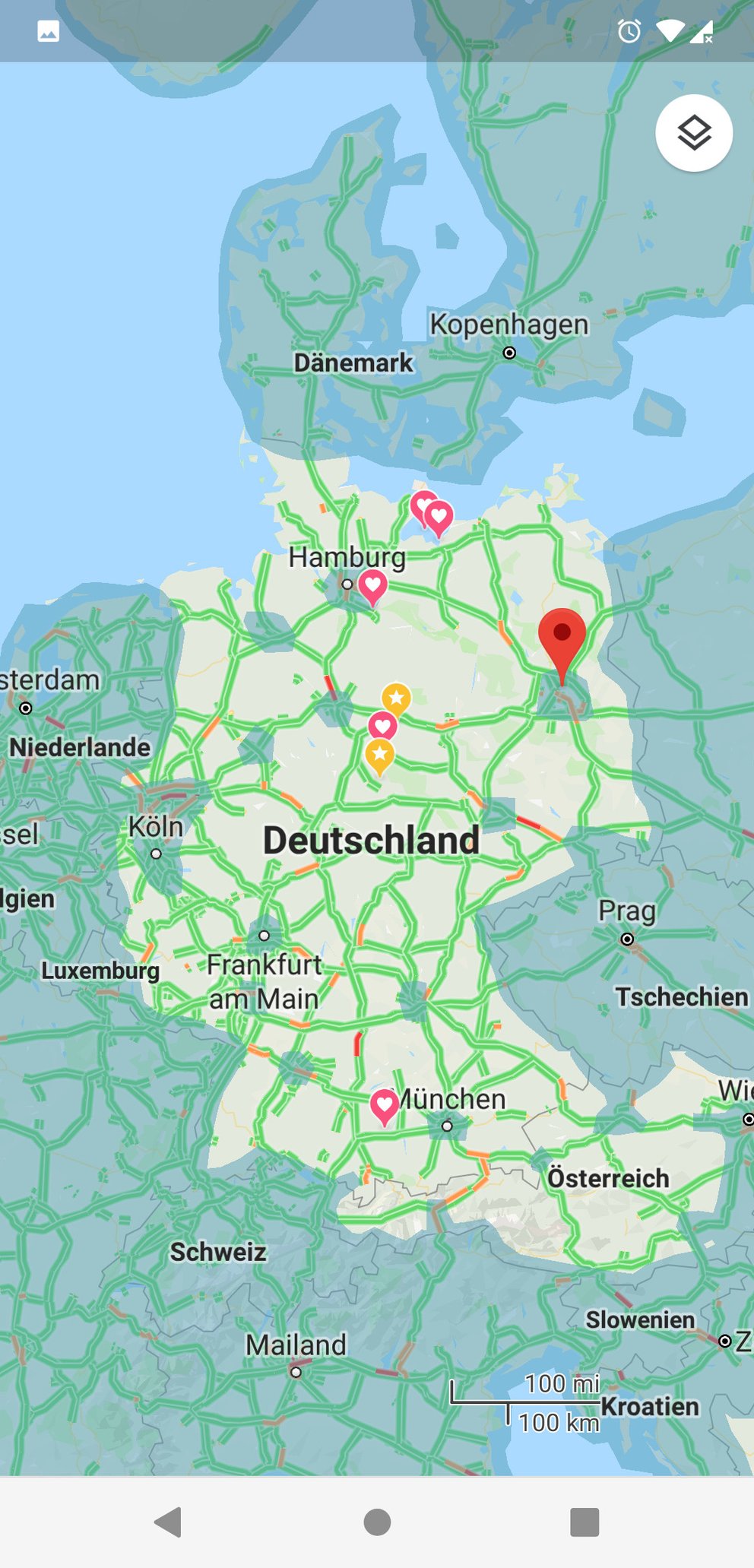Google Street View ist in Deutschland nur in Großstädten verfügbar. Bild: GIGA