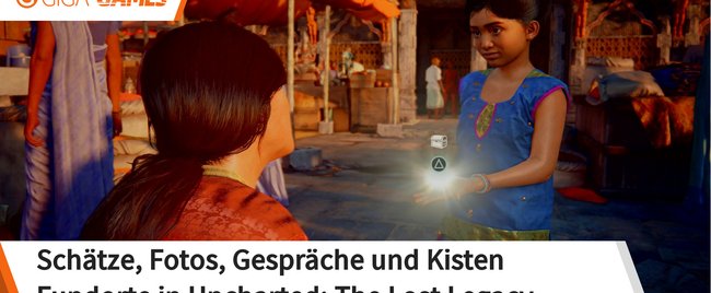 Uncharted - The Lost Legacy: Schätze, Fotos, Gespräche und Kisten - Fundorte im Video