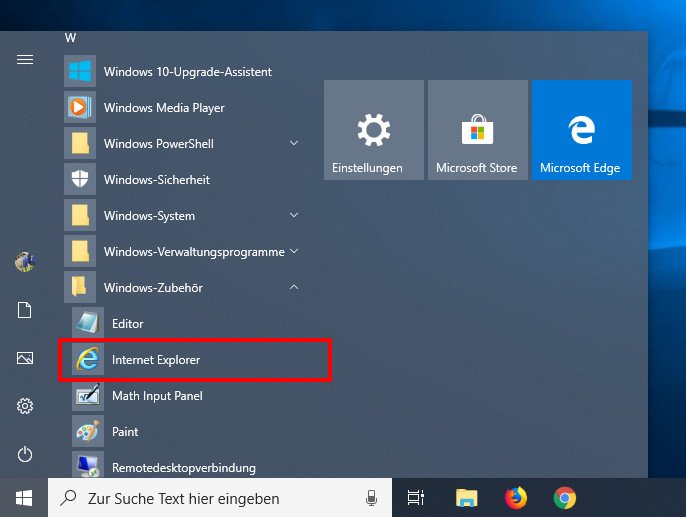 Windows Explorer öffnen