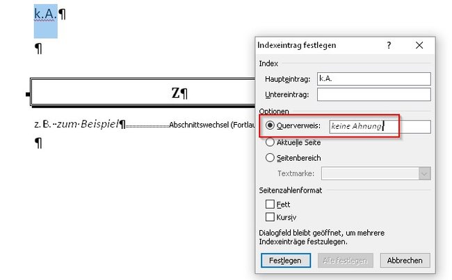 word-abkuerzungsverzeichnis-index