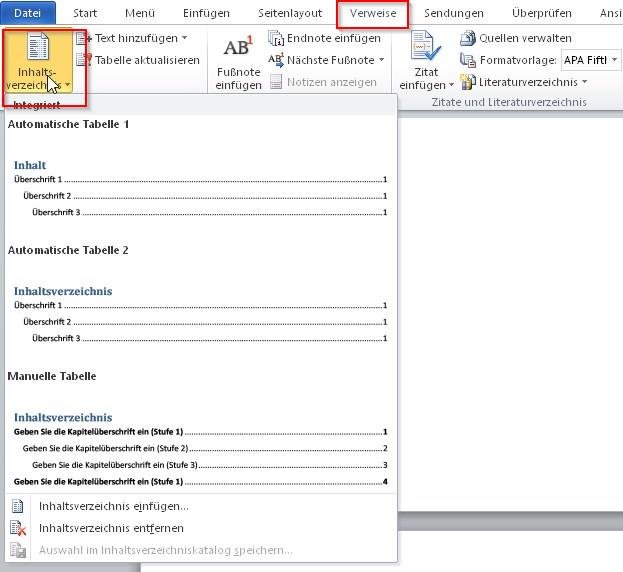 word-inhaltsverzeichnis-formatieren-verweise