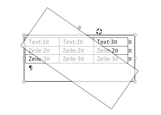 Tabelle Drehen Tabelle Drehen