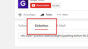 YouTube-Video einbetten – so geht's