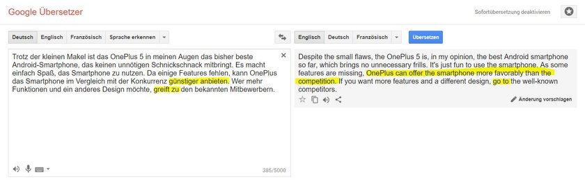 (Quelle: Screenshot Google Übersetzer)