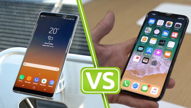 Einbrennen bei OLED-Displays: iPhone X Top, Galaxy Note 8 Flop
