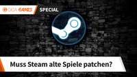 Wie geht Steam mit alten Spielen um?