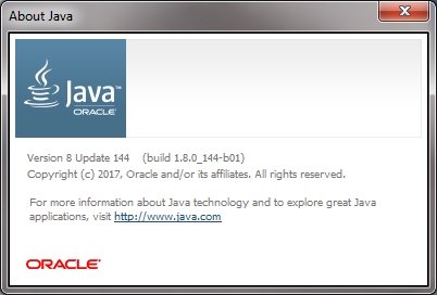 Welche Java Version Software-Info