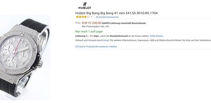 Die teuersten Produkte bei Amazon: Online-Shopping für Superreiche