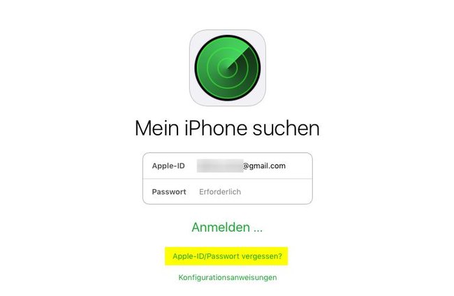 itunes-passwort-suchen