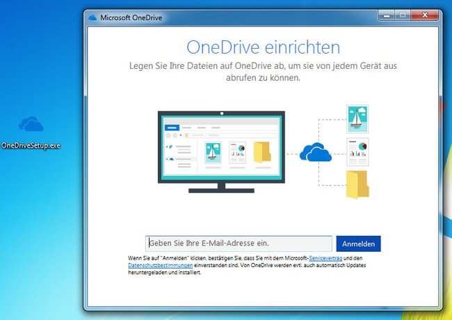 Hier richtet ihr OneDrive ein