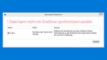 OneDrive synchronisiert nicht – das könnt ihr tun!