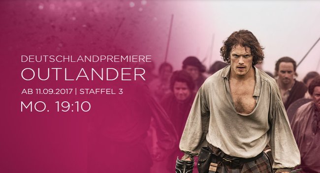 RTL Passion sendet die Deutschlandpremiere der 3. Staffel von Outlander