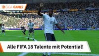 FIFA 18: Junge Talente mit Potential im Karrieremodus