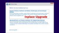 Inplace Upgrade durchführen (Windows „überinstallieren“) – so geht's