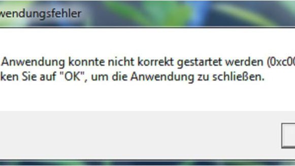 Die Anwendung Konnte Nicht Korrekt Gestartet Werden 0xc00006 www.giga.de