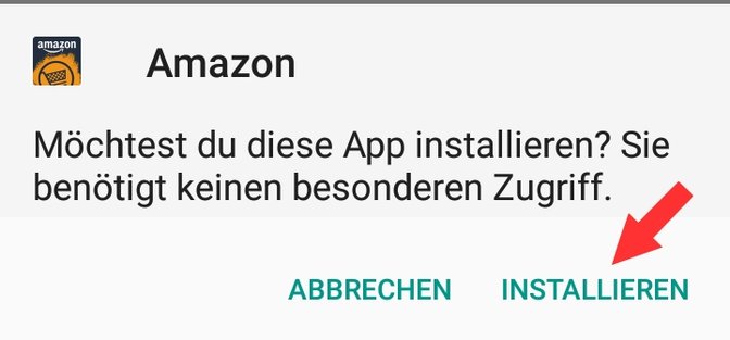 Amazon Underground App installieren