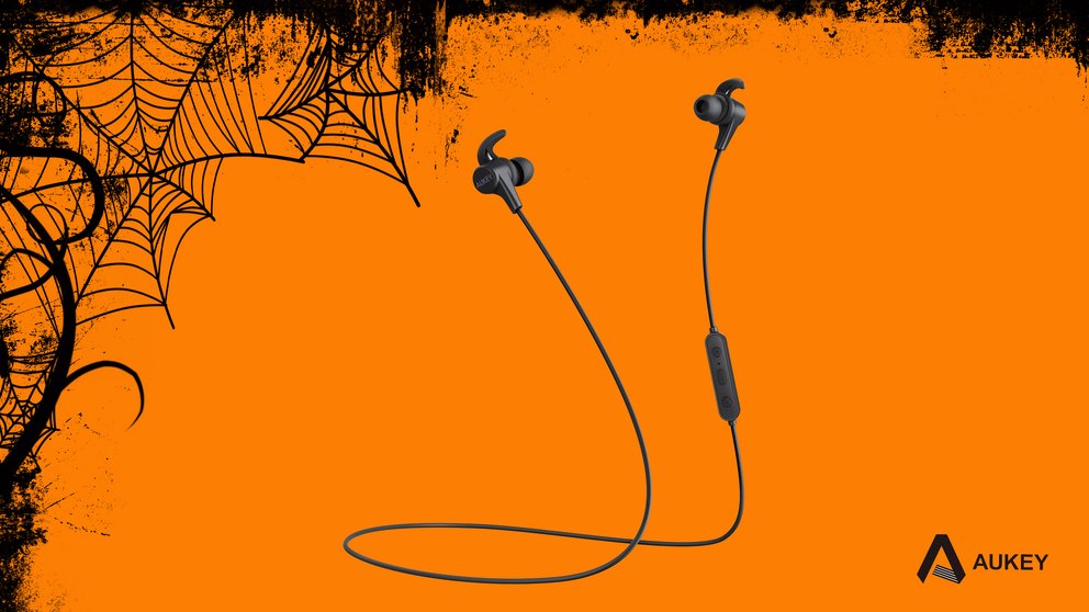 Aukey Halloween-Deal: 32 % Rabatt auf BT-Kopfhörer