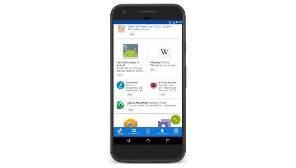 F-Droid in neuer Version: Android ohne Google verwenden