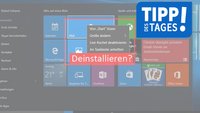 Windows 10: (Vorinstallierte) Apps deinstallieren – so geht's