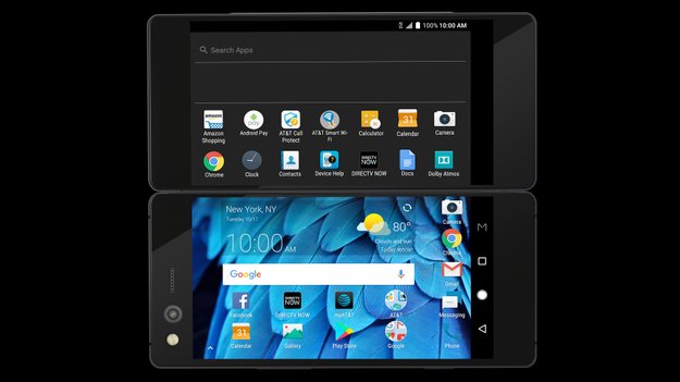 Ausblick auf Galaxy X: Klappbares Smartphone ZTE Axon M vorgestellt