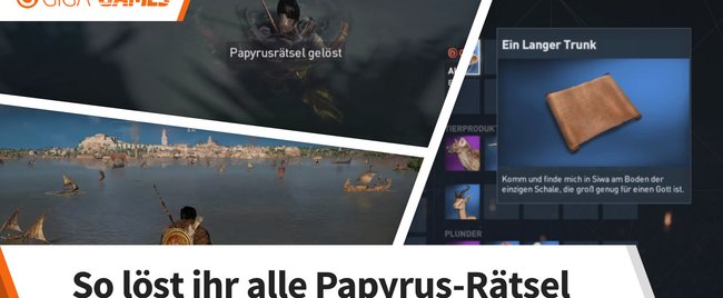 Assassin's Creed Origins: Alle Papyrus-Rätsel - Lösungen und Fundorte 