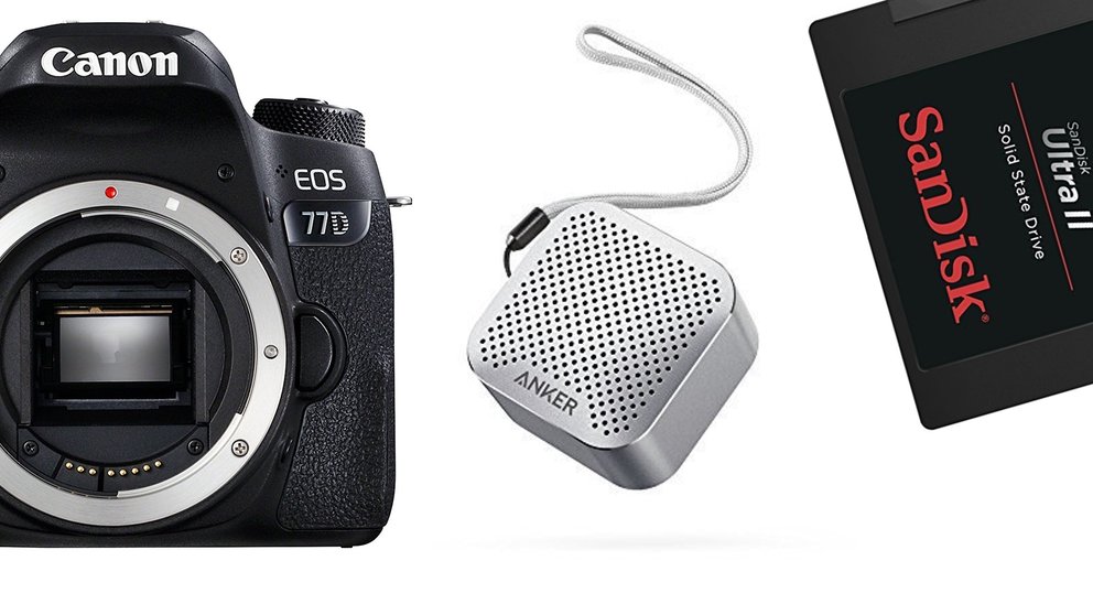 Amazon Blitzdeals: Canon-Aktion, Anker SoundCore Nano und SanDisk-SSD günstiger