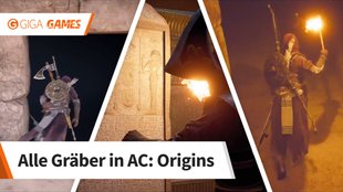 Assassin's Creed - Origins: Alle Gräber im Walkthrough