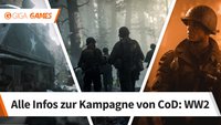 Call of Duty - WW2: Singleplayer-Kampagne - Spielzeit, Charakter und weitere Infos