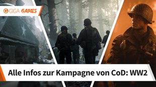 Call of Duty - WW2: Singleplayer-Kampagne - Spielzeit, Charakter und weitere Infos
