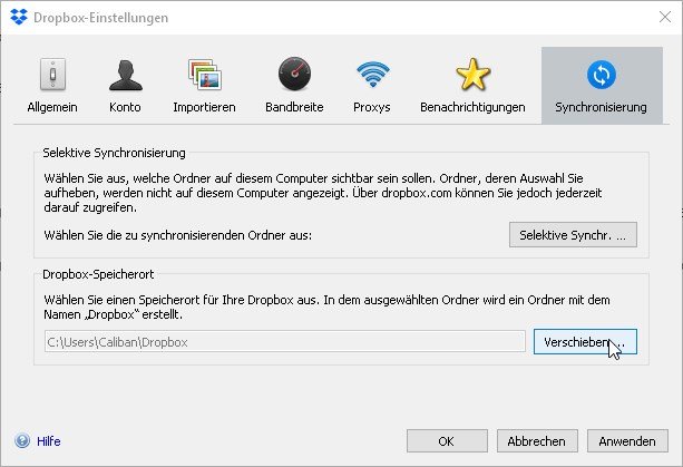 dropbox-ordner-verschieben