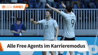 FIFA 18: Free Agents - Diese Stars könnt ihr schnell verpflichten