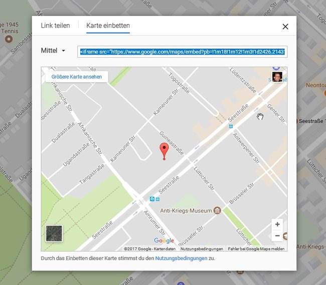 google-maps-marker-einbetten