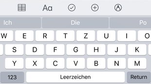 iPhone: „sz“ (ß) mit der Tastatur schreiben