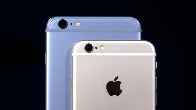 iPhone 6S und 6s Plus: Vor allem an der Rückseite zu erkennen – anhand des Antennenstreifens