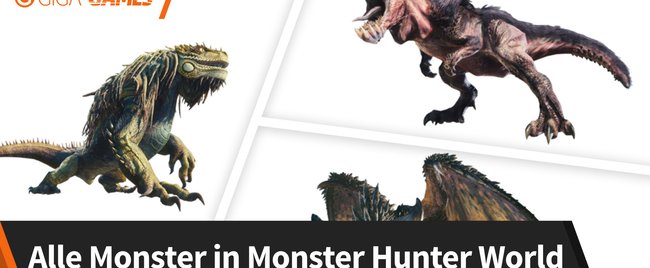 Monster Hunter World: Monster-Liste mit Schwächen und Taktiken für alle Feinde