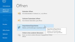 Outlook: Kontakte importieren – so geht's