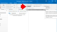Outlook: Regel erstellen – so geht's