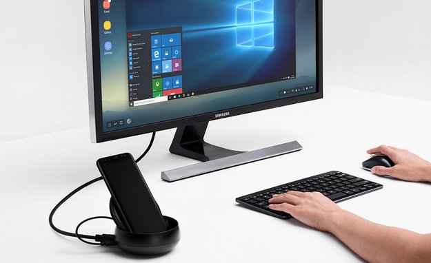 Samsung Galaxy S8 wird zum Windows-10-PC