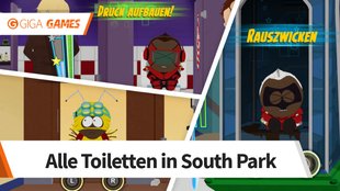South Park - Die rektakuläre Zerreißprobe: Alle Toiletten - Fundorte der Klos im Video